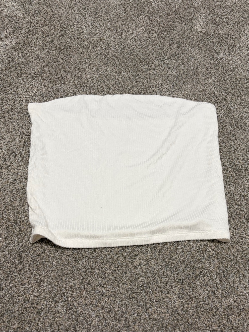 American Eagle Outfitters White Soft & Sexy Ribbed Tube Top size medium